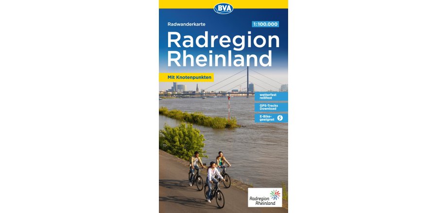 Cover Radkarte Radgregion Rheinland