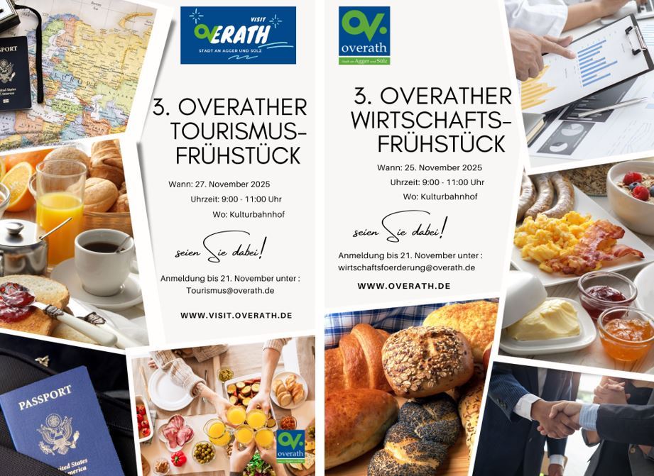 3. Overather Wirtschaft- und Tourismusfrühstück