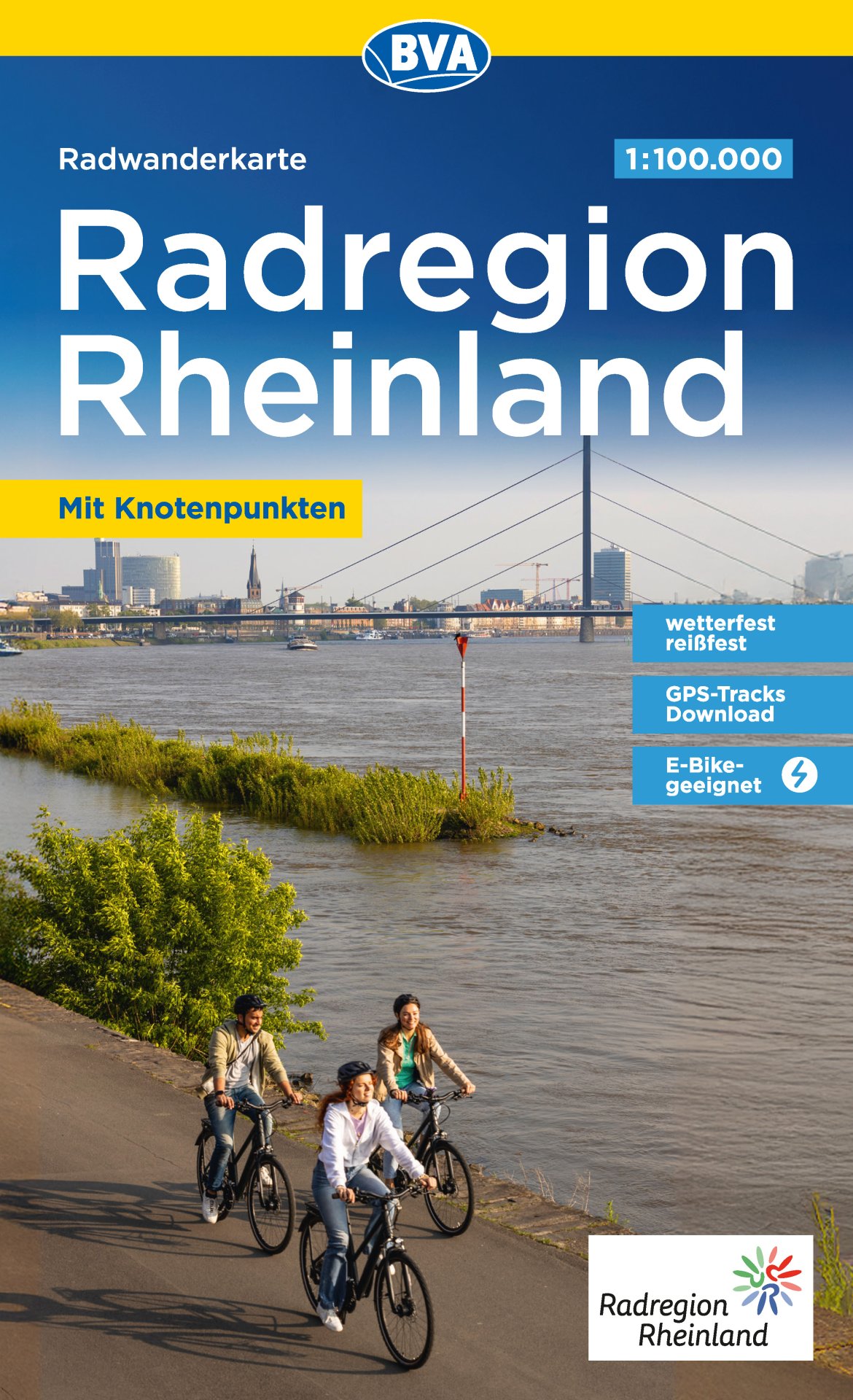 Cover Radkarte Radgregion Rheinland