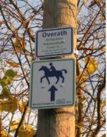 Beschilderung Reitwegenetz